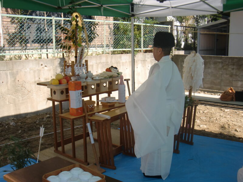 泉原町N様邸地鎮祭